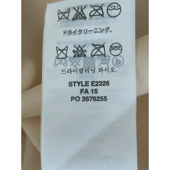 J Crew Collection Thistle Floral Dress Size 6 Silk Multicolor Long Sleeve V-Neck - Picture 9 of 12